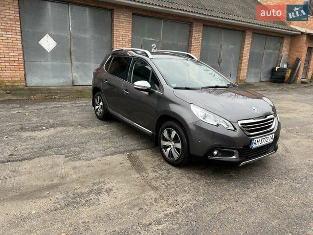 Серый Пежо 2008, объемом двигателя 1.6 л и пробегом 168 тыс. км за 10300 $, фото 1 на Automoto.ua