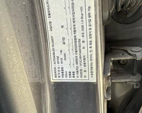 Сірий Пежо 2008, об'ємом двигуна 1.6 л та пробігом 135 тис. км за 9100 $, фото 25 на Automoto.ua