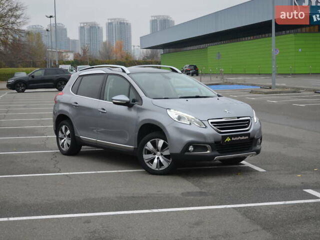 Серый Пежо 2008, объемом двигателя 1.2 л и пробегом 88 тыс. км за 10999 $, фото 2 на Automoto.ua