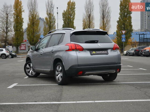Серый Пежо 2008, объемом двигателя 1.2 л и пробегом 88 тыс. км за 10999 $, фото 4 на Automoto.ua