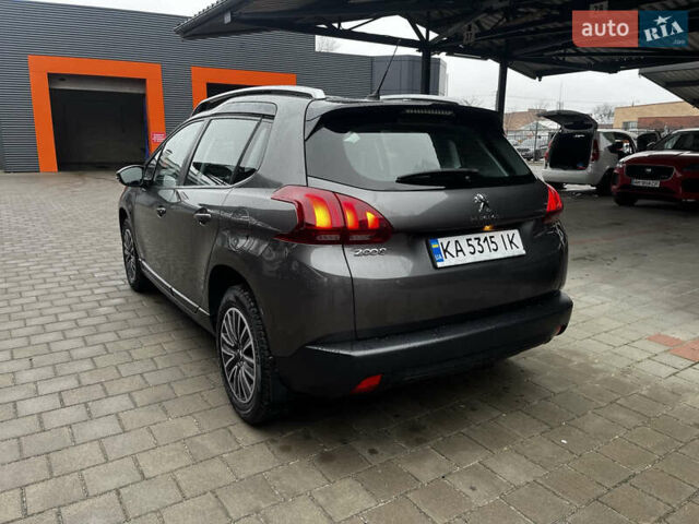 Серый Пежо 2008, объемом двигателя 1.2 л и пробегом 53 тыс. км за 10200 $, фото 1 на Automoto.ua