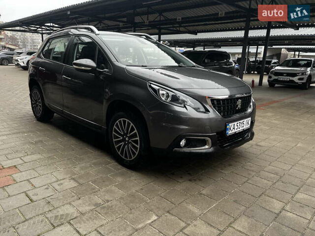 Серый Пежо 2008, объемом двигателя 1.2 л и пробегом 53 тыс. км за 10200 $, фото 5 на Automoto.ua