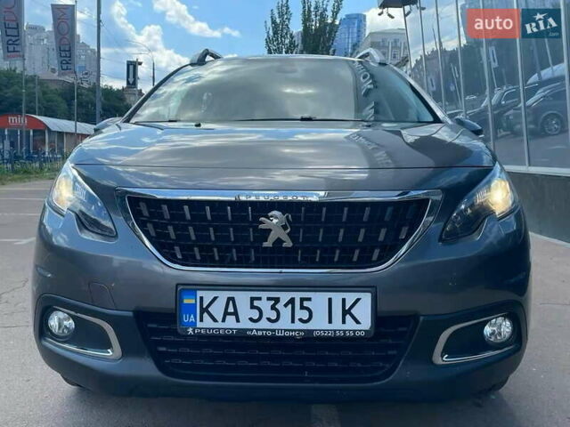 Пежо 2008 2019 у Києві на Automoto.ua Сірий Пежо 2008, об'ємом двигуна 1.2 л та пробігом 51 тис. км за 10950 $, фото 3 на Automoto.ua