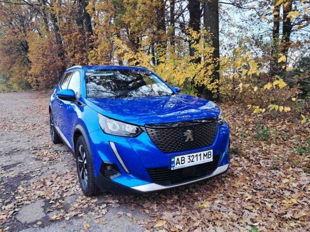 Синий Пежо 2008, объемом двигателя 1.2 л и пробегом 59 тыс. км за 19000 $, фото 1 на Automoto.ua
