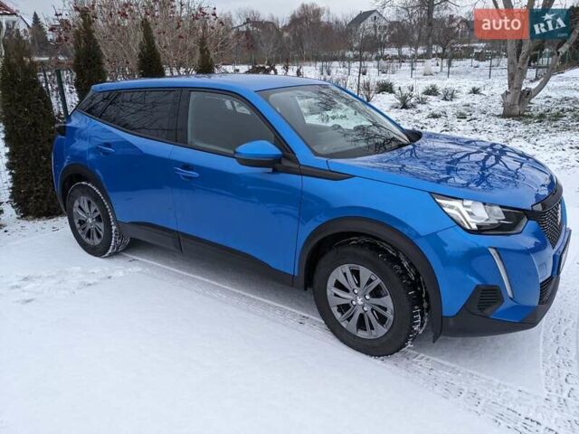 Синий Пежо 2008, объемом двигателя 1.2 л и пробегом 82 тыс. км за 19700 $, фото 1 на Automoto.ua