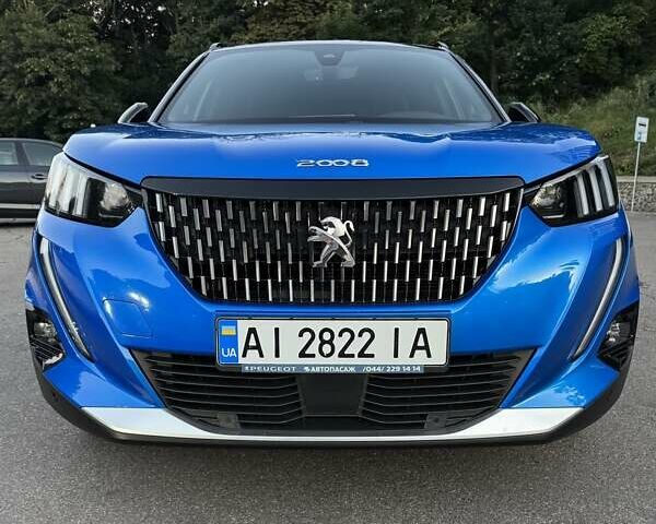 Синий Пежо 2008, объемом двигателя 1.5 л и пробегом 84 тыс. км за 23500 $, фото 1 на Automoto.ua