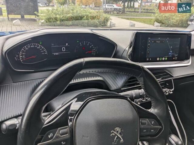 Пежо 2008 2020 в Ровно на Automoto.ua Синий Пежо 2008, объемом двигателя 1.2 л и пробегом 92 тыс. км за 19300 $, фото 15 на Automoto.ua