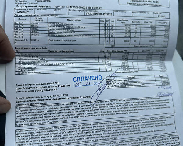 Помаранчевий Пежо 2008, об'ємом двигуна 1.2 л та пробігом 31 тис. км за 18500 $, фото 32 на Automoto.ua