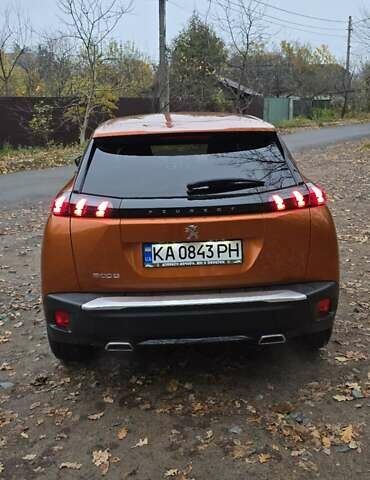 Оранжевый Пежо 2008, объемом двигателя 1.2 л и пробегом 84 тыс. км за 17500 $, фото 1 на Automoto.ua