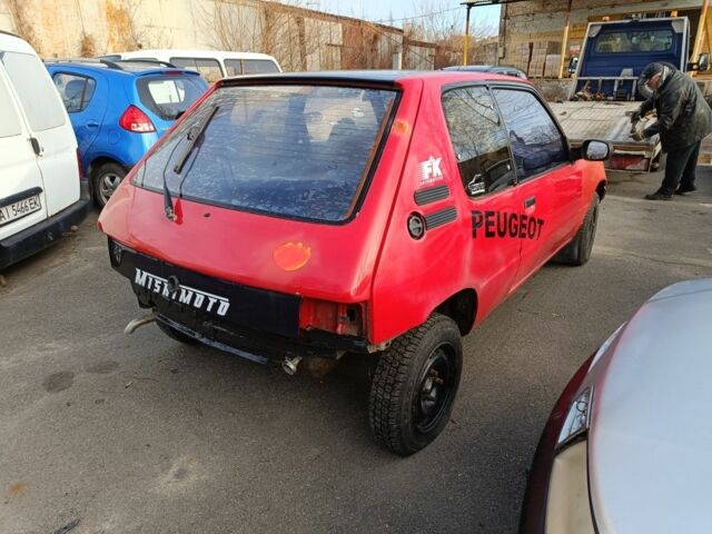 Красный Пежо 205, объемом двигателя 1.4 л и пробегом 100 тыс. км за 350 $, фото 5 на Automoto.ua