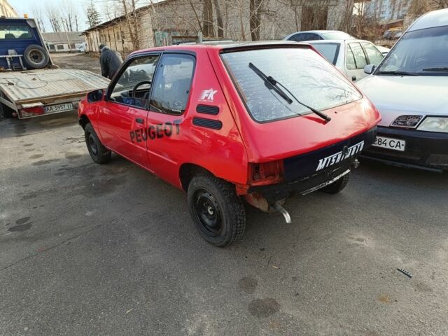 Красный Пежо 205, объемом двигателя 1.4 л и пробегом 100 тыс. км за 350 $, фото 4 на Automoto.ua