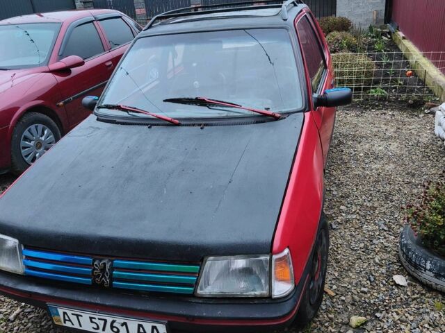 Красный Пежо 205, объемом двигателя 1.1 л и пробегом 1 тыс. км за 650 $, фото 4 на Automoto.ua