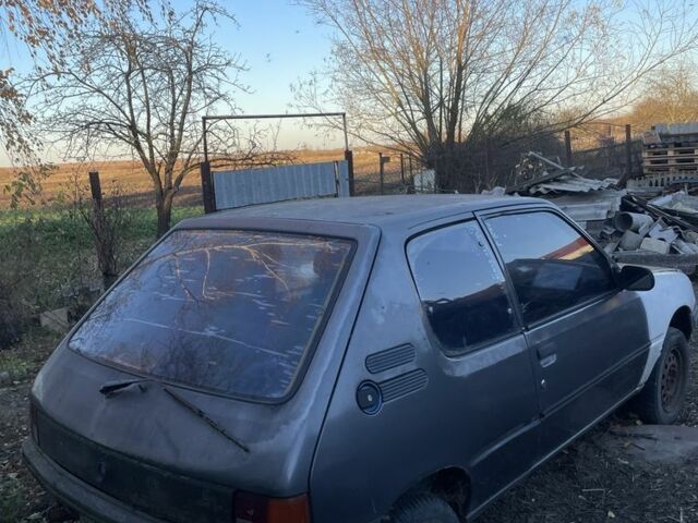 Сірий Пежо 205, об'ємом двигуна 1.1 л та пробігом 200 тис. км за 500 $, фото 2 на Automoto.ua