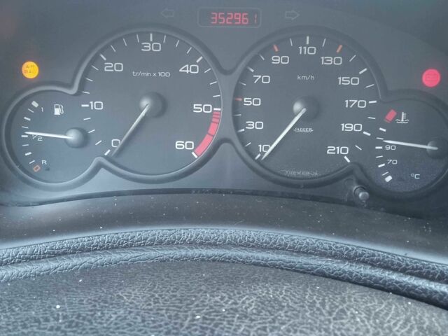 Белый Пежо 206, объемом двигателя 2 л и пробегом 345 тыс. км за 310 $, фото 8 на Automoto.ua