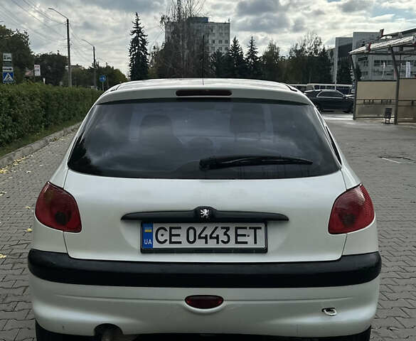 Білий Пежо 206, об'ємом двигуна 1.87 л та пробігом 268 тис. км за 3200 $, фото 13 на Automoto.ua