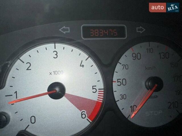 Черный Пежо 206, объемом двигателя 2 л и пробегом 383 тыс. км за 2800 $, фото 8 на Automoto.ua
