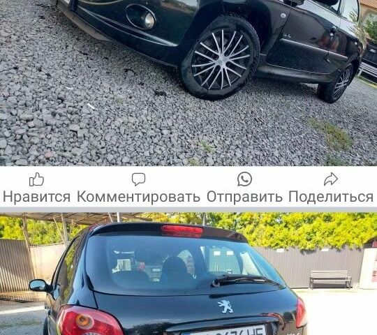 Чорний Пежо 206, об'ємом двигуна 0 л та пробігом 130 тис. км за 5000 $, фото 1 на Automoto.ua