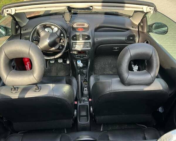 Черный Пежо 206, объемом двигателя 1.59 л и пробегом 231 тыс. км за 3600 $, фото 10 на Automoto.ua