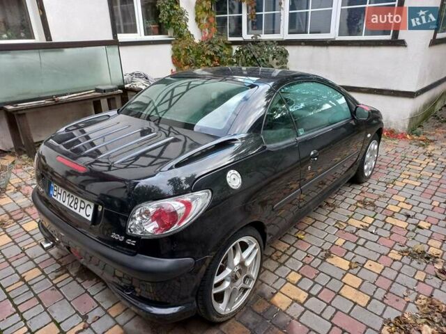 Черный Пежо 206, объемом двигателя 2 л и пробегом 238 тыс. км за 5000 $, фото 9 на Automoto.ua