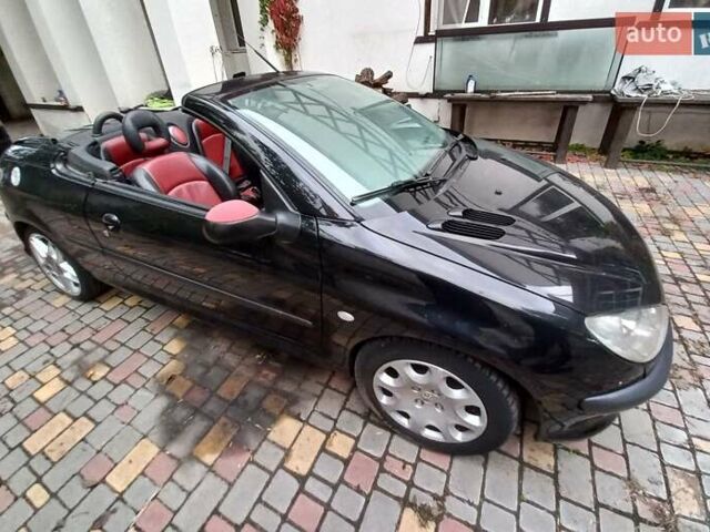 Черный Пежо 206, объемом двигателя 2 л и пробегом 238 тыс. км за 5000 $, фото 2 на Automoto.ua