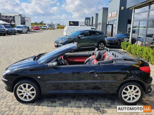 Черный Пежо 206, объемом двигателя 2 л и пробегом 189 тыс. км за 4400 $, фото 6 на Automoto.ua