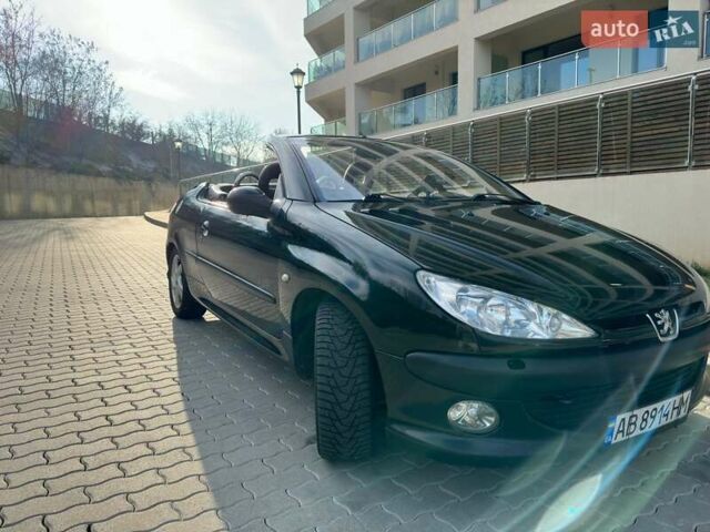 Черный Пежо 206, объемом двигателя 1.59 л и пробегом 231 тыс. км за 3600 $, фото 8 на Automoto.ua