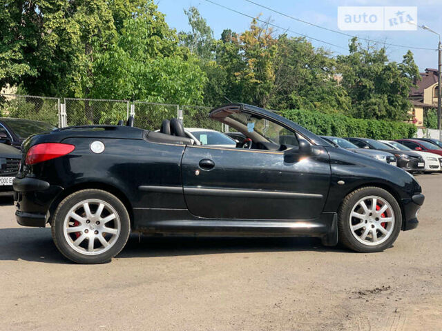 Чорний Пежо 206, об'ємом двигуна 2 л та пробігом 112 тис. км за 3990 $, фото 10 на Automoto.ua