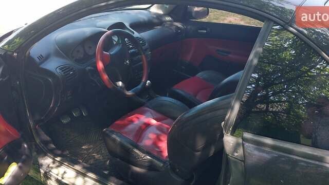 Черный Пежо 206, объемом двигателя 1.6 л и пробегом 150 тыс. км за 3000 $, фото 3 на Automoto.ua