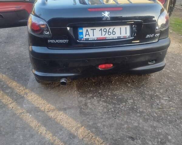 Чорний Пежо 206, об'ємом двигуна 1.59 л та пробігом 37 тис. км за 3500 $, фото 2 на Automoto.ua