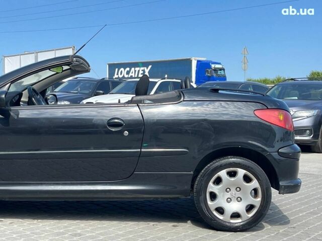 Черный Пежо 206, объемом двигателя 1.6 л и пробегом 134 тыс. км за 3380 $, фото 8 на Automoto.ua