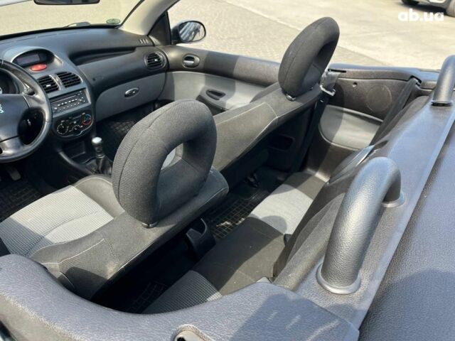 Черный Пежо 206, объемом двигателя 1.6 л и пробегом 134 тыс. км за 3380 $, фото 13 на Automoto.ua