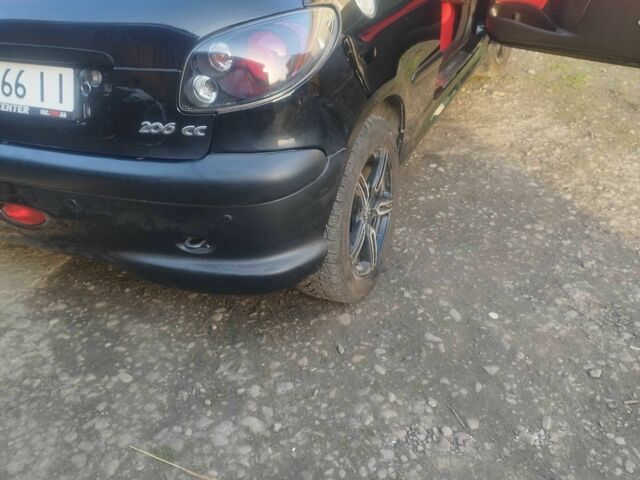 Чорний Пежо 206, об'ємом двигуна 1.6 л та пробігом 3 тис. км за 3500 $, фото 3 на Automoto.ua