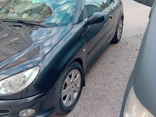Чорний Пежо 206, об'ємом двигуна 1.6 л та пробігом 250 тис. км за 2700 $, фото 2 на Automoto.ua