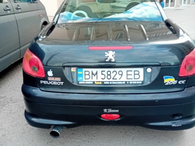 Чорний Пежо 206, об'ємом двигуна 1.6 л та пробігом 250 тис. км за 2700 $, фото 1 на Automoto.ua