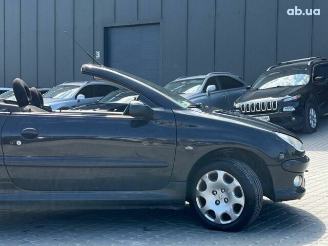 Черный Пежо 206, объемом двигателя 1.6 л и пробегом 134 тыс. км за 3380 $, фото 3 на Automoto.ua