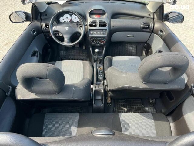 Черный Пежо 206, объемом двигателя 1.6 л и пробегом 134 тыс. км за 3380 $, фото 14 на Automoto.ua