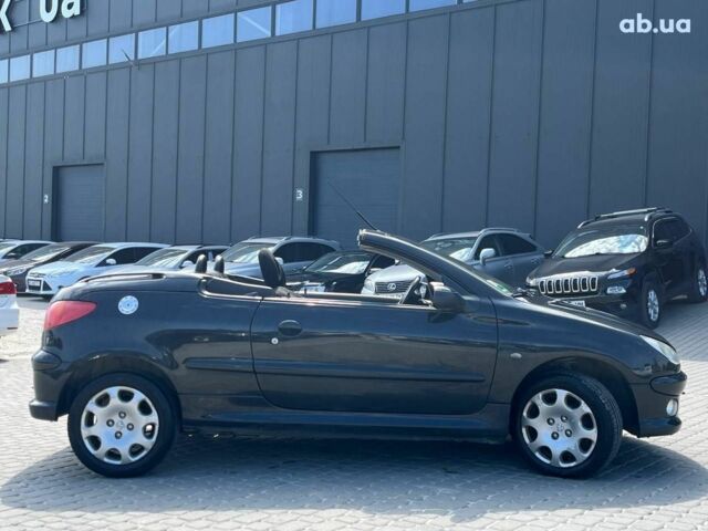 Черный Пежо 206, объемом двигателя 1.6 л и пробегом 134 тыс. км за 3380 $, фото 4 на Automoto.ua