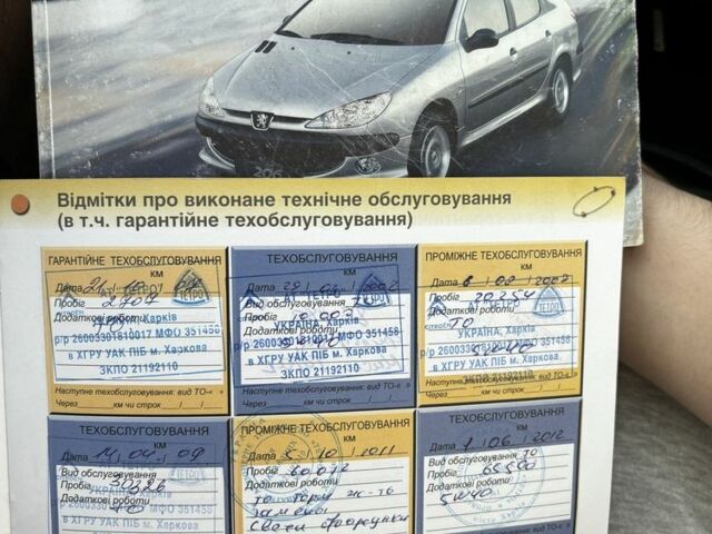 Чорний Пежо 206, об'ємом двигуна 0.14 л та пробігом 167 тис. км за 3700 $, фото 7 на Automoto.ua