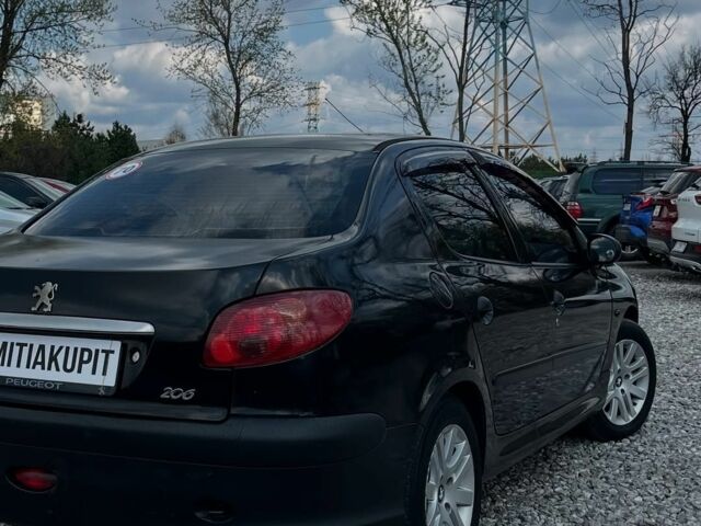 Чорний Пежо 206, об'ємом двигуна 0 л та пробігом 225 тис. км за 2999 $, фото 3 на Automoto.ua