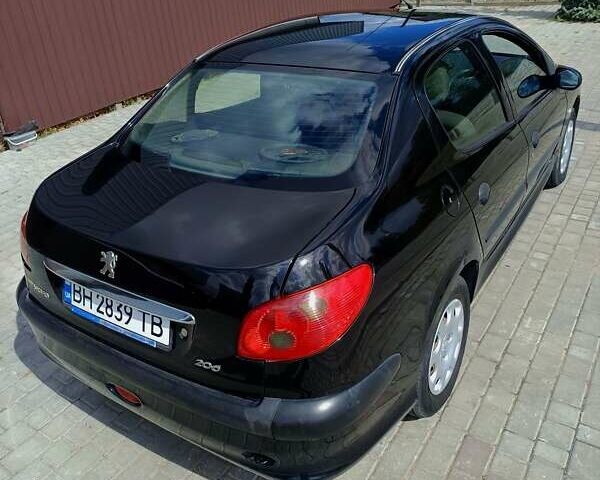 Пежо 206 2009 в Раздельной на Automoto.ua Черный Пежо 206, объемом двигателя 1.4 л и пробегом 162 тыс. км за 2999 $, фото 5 на Automoto.ua