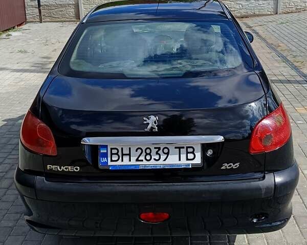 Пежо 206 2009 в Раздельной на Automoto.ua Черный Пежо 206, объемом двигателя 1.4 л и пробегом 162 тыс. км за 2999 $, фото 1 на Automoto.ua