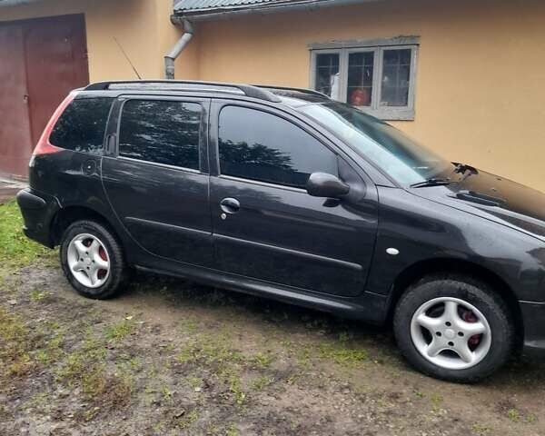 Черный Пежо 206, объемом двигателя 1.4 л и пробегом 286 тыс. км за 3160 $, фото 17 на Automoto.ua