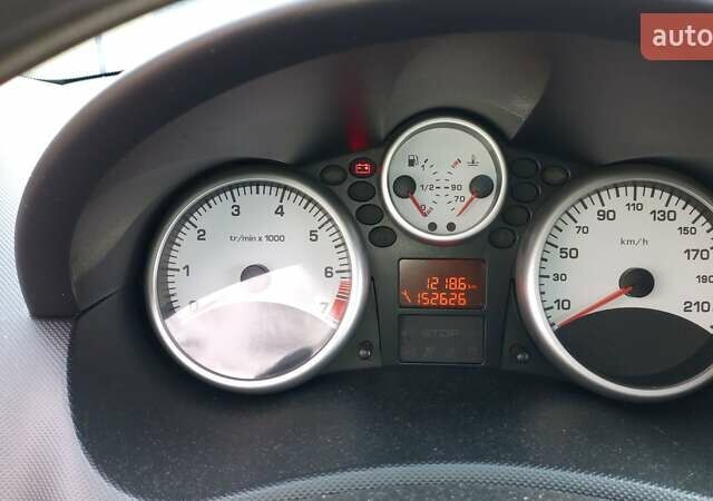 Чорний Пежо 206, об'ємом двигуна 1.36 л та пробігом 153 тис. км за 2500 $, фото 9 на Automoto.ua