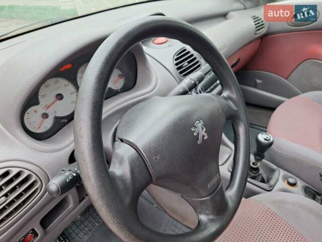 Красный Пежо 206, объемом двигателя 1.36 л и пробегом 230 тыс. км за 2200 $, фото 35 на Automoto.ua