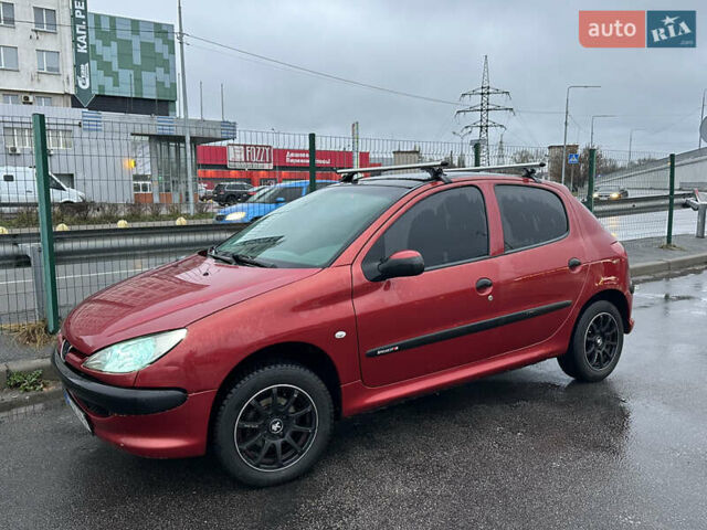 Красный Пежо 206, объемом двигателя 1.4 л и пробегом 263 тыс. км за 2600 $, фото 26 на Automoto.ua