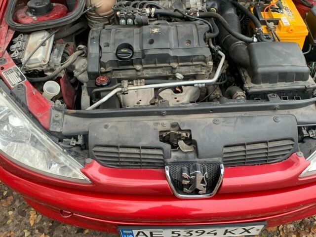 Червоний Пежо 206, об'ємом двигуна 1.6 л та пробігом 218 тис. км за 3500 $, фото 16 на Automoto.ua