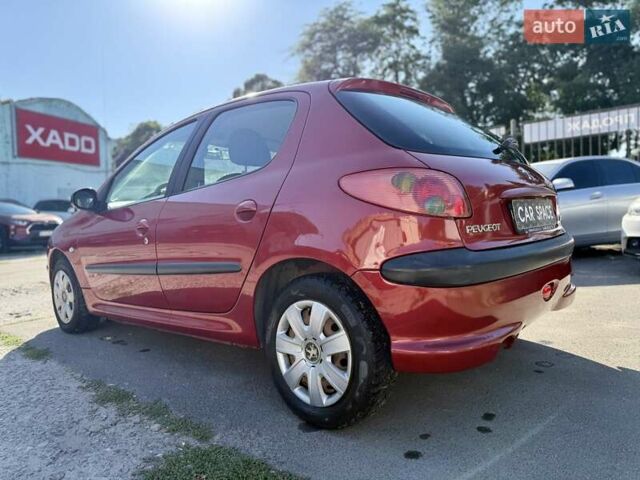Червоний Пежо 206, об'ємом двигуна 0 л та пробігом 133 тис. км за 2500 $, фото 5 на Automoto.ua