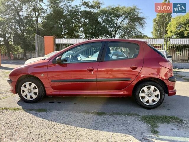 Червоний Пежо 206, об'ємом двигуна 0 л та пробігом 133 тис. км за 2500 $, фото 10 на Automoto.ua