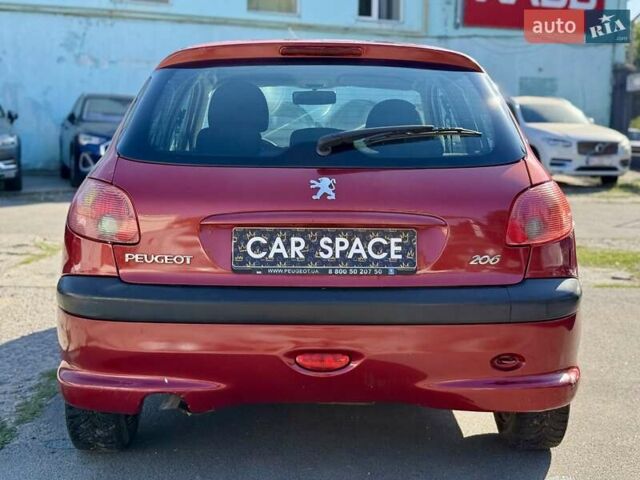 Червоний Пежо 206, об'ємом двигуна 0 л та пробігом 133 тис. км за 2500 $, фото 6 на Automoto.ua