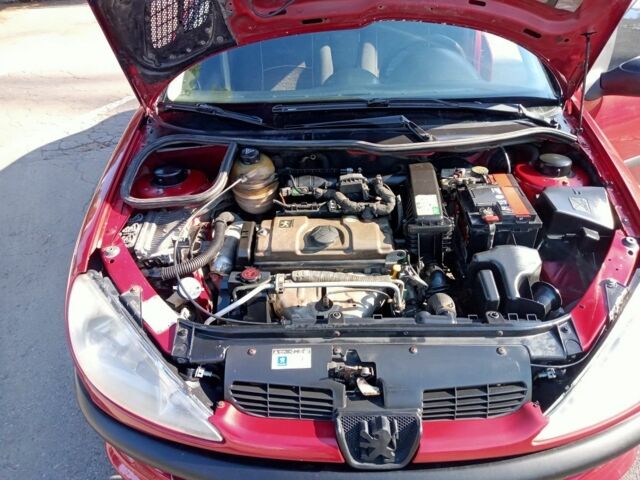 Пежо 206 2008 в Одессе на Automoto.ua Красный Пежо 206, объемом двигателя 1.4 л и пробегом 280 тыс. км за 3000 $, фото 12 на Automoto.ua